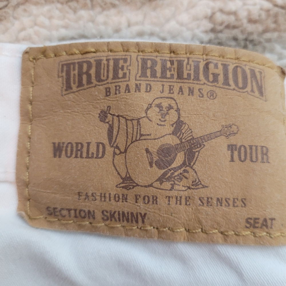 True Religion Women's Skinny Jeans in White - Picture 6 of 10